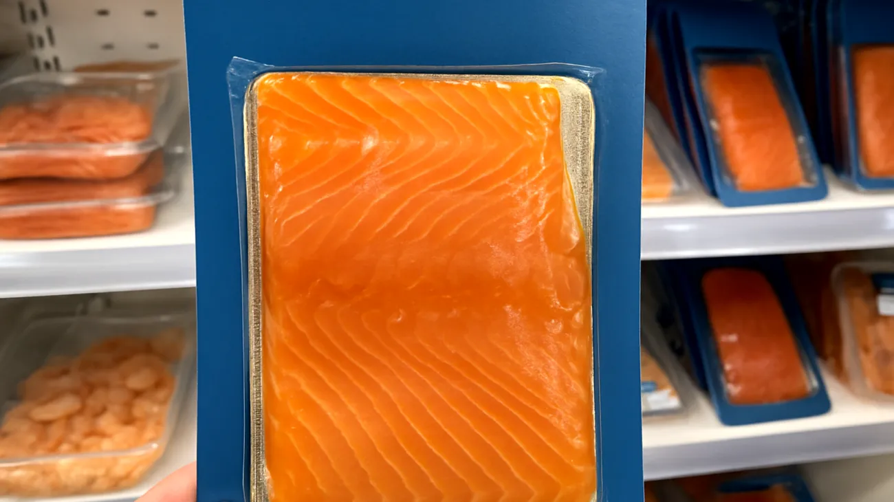 Geräucherter Lachs"