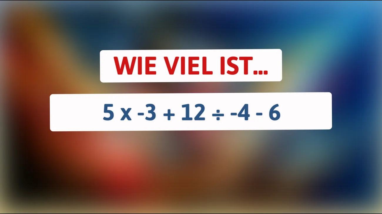 Nur die Klügsten können dieses mathematische Rätsel lösen: Schaffst du es?"